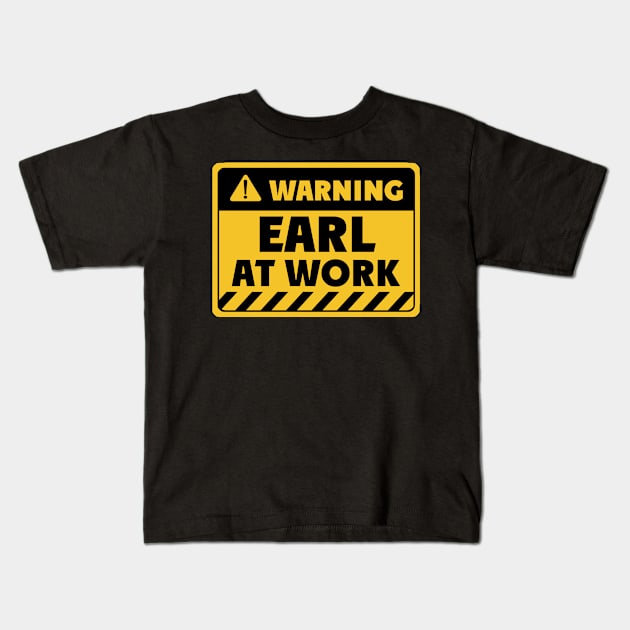 Earl at work Kids T-Shirt by EriEri